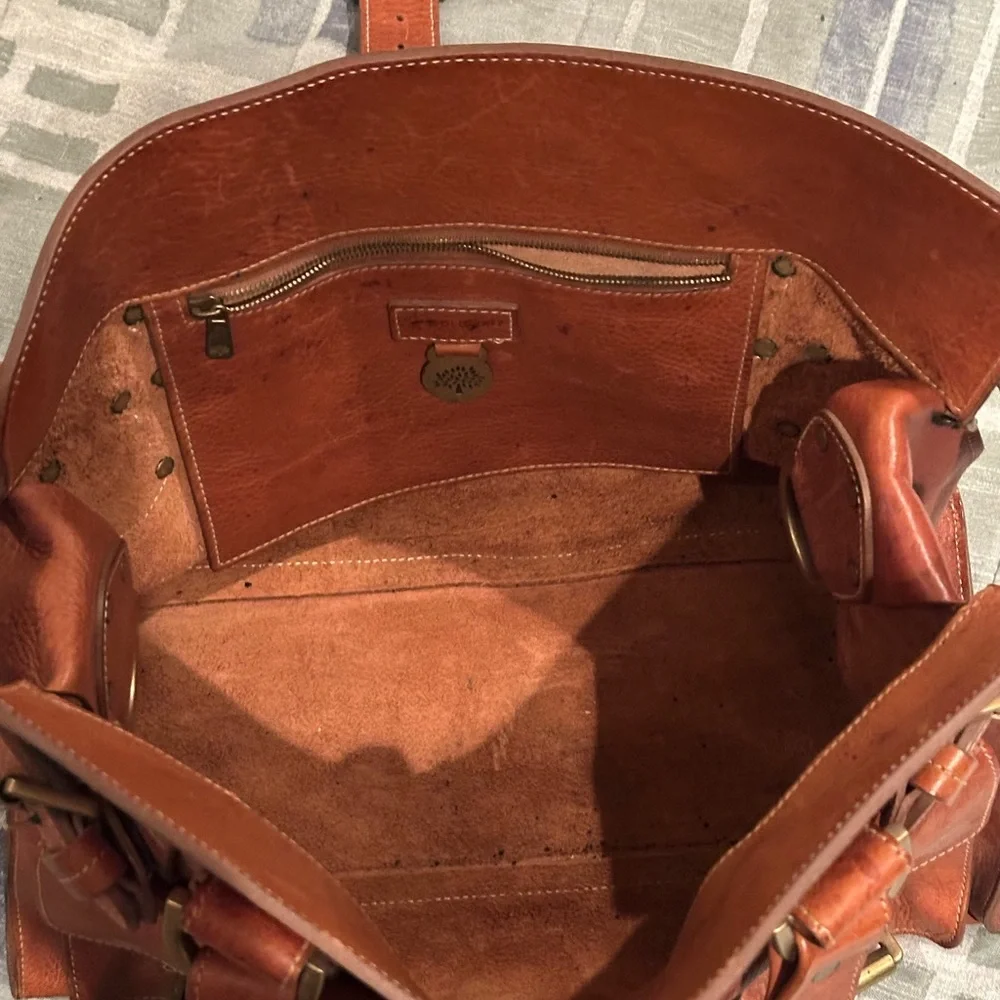 Mulberry Roxanne Oak Darwin Leather Bag